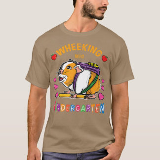 Ingång i Kindergarten Guinea Gris första dagen i T Shirt