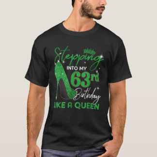 Ingång i min 63:e födelsedagskalkyl ger kvinnor hö t shirt