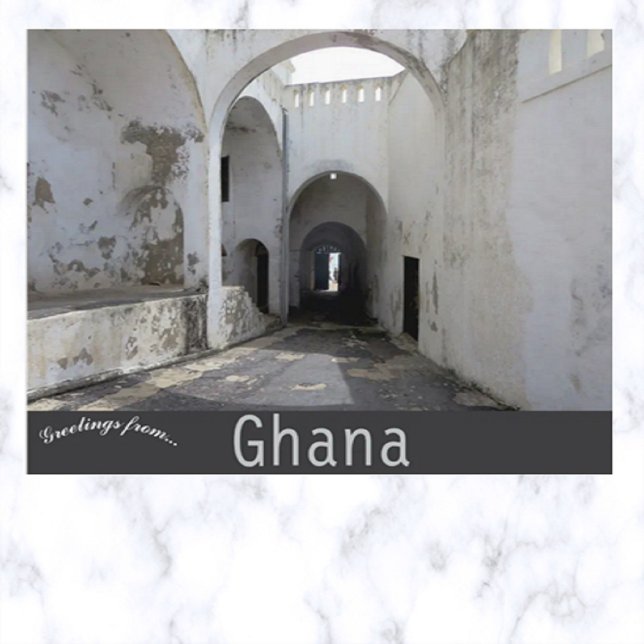 Ingången till ingen återvändo på Cape Coast Castle Vykort (Skapare uppladdad)