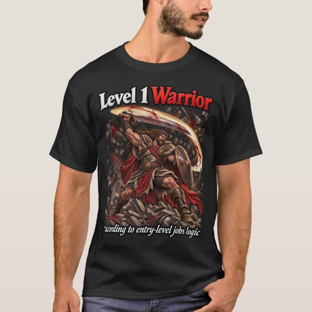 Ingångsnivå Krigare T Shirt (Framsida)