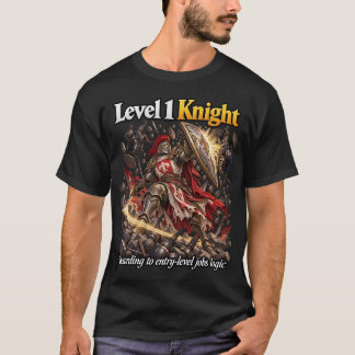 Ingångsnivå riddare t shirt