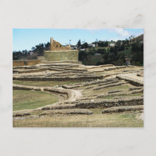 Ingapirca Inca ruins, Ecuador Vykort