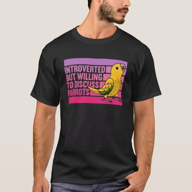 Ingår, men delar Golden Conure T Shirt (Framsida)