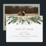 INGE Scandinavian Winter Greenery Save Date Inbjudningar<br><div class="desc">Det här sparar datumet med skandinaviskt grönt och gräs med en modern teckensnittskombination och sidbaserad grönt baksida. *De flesta formuleringarna* kan redigeras och all färg kan justeras enligt dina önskemål. Lägg till ett foto på baksidan och ange en speciell beröring på webbplatsen bröllop.</div>