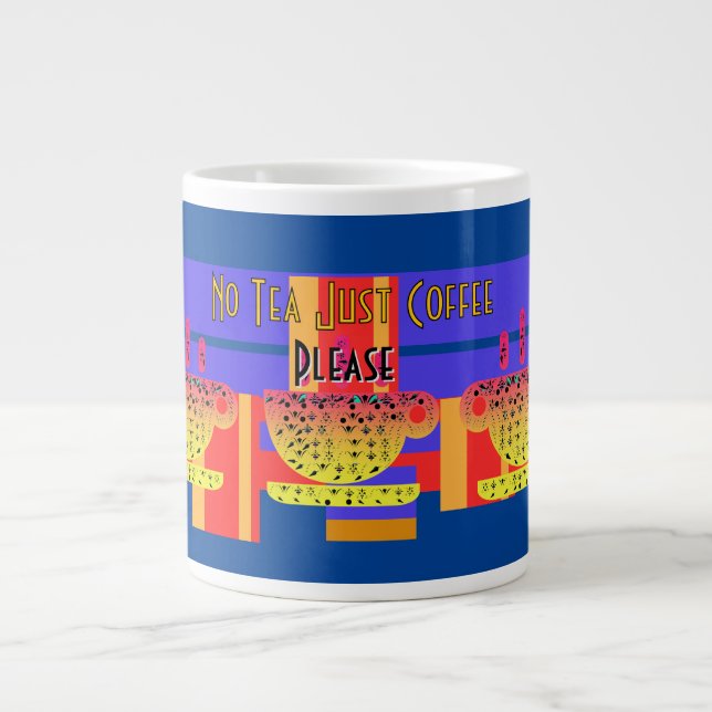 Inge Te Bara Kaffe Tack Jumbo Mugg (Framsidan)