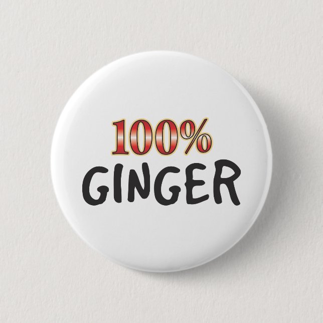Ingefära 100 procent knapp (Framsida)
