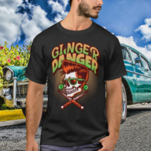 Ingefara fara manlig t shirt