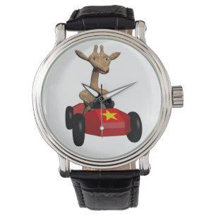 Ingefära girafftävlan armbandsur