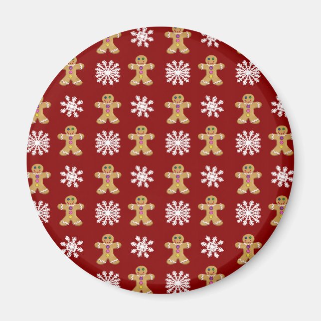 Ingefära och snö magnet (Framsidan)