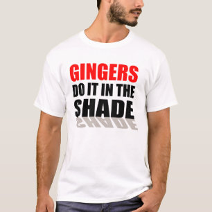 INGEFÄRAR GÖR DET I SKUGGA T SHIRT