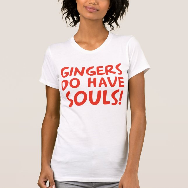 Ingefärar har Souls T Shirt (Framsida)