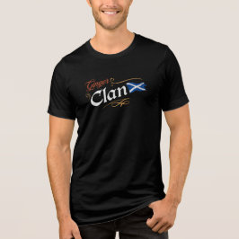 Ingefärsklanen Skotskt flagg Roligt rödhårigt arv T Shirt
