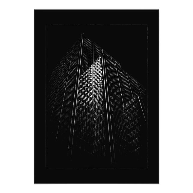 Ingen 130 Adelaide St W 1 med kant Fototryck (Framsidan)