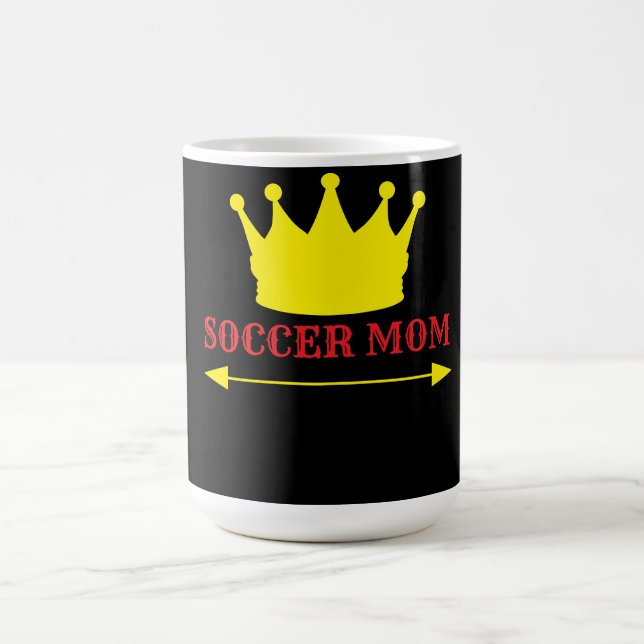 Ingen 1 fotbollsmamma kaffemugg (Center)