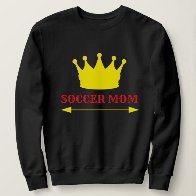 Ingen 1 fotbollsmamma t shirt (Design framsida)