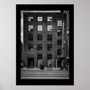 Ingen 266 King St E 2 med kantlinje Poster