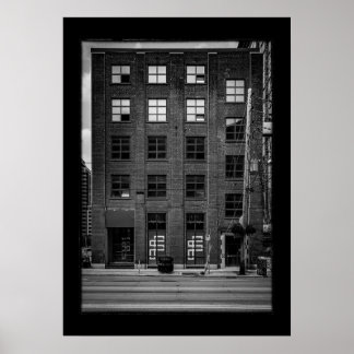 Ingen 266 King St E 2 med kantlinje Poster