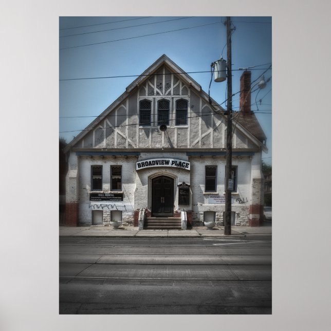 Ingen 296 Broadview Ave 2 Färgversion Poster (Framsidan)