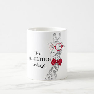 Ingen adulerande i dag. kaffemugg