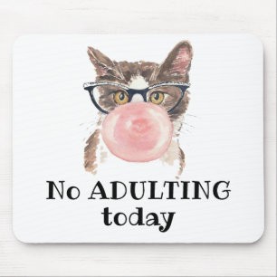 Ingen adulerande katt idag musmatta