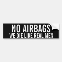Ingen Airbagsbildekal