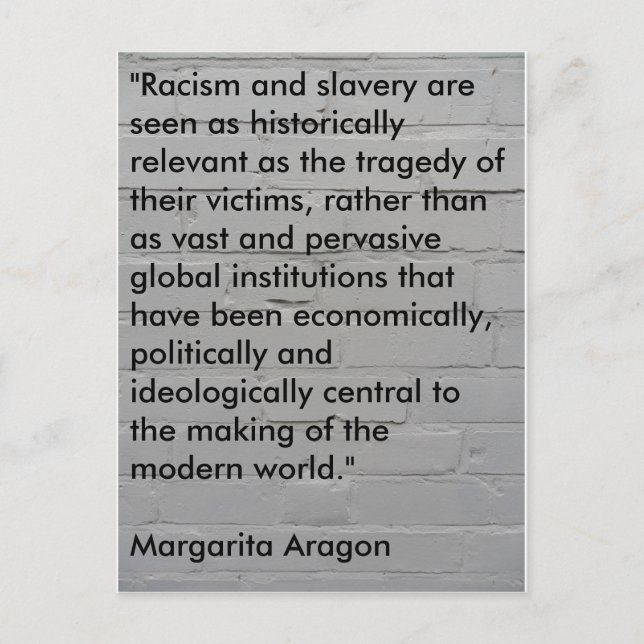 Ingen Alibis - Att lära barn om rasism Vykort (Framsida)