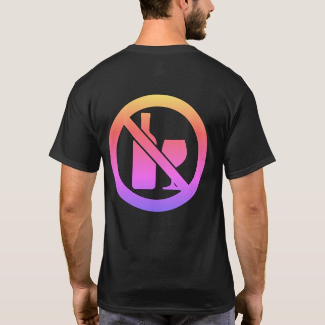 Ingen Alkohol T-Shirt (Baksida)