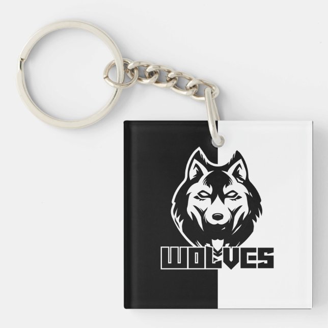 INGEN ÄLSKAR Wolf Nyckelring (Framsidan)