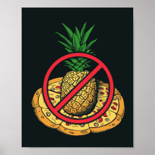 Ingen anas på min Pizza Poster