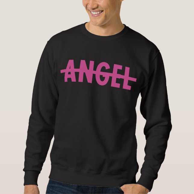 Ingen ängel sweatshirt (Framsida)