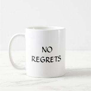 Ingen ånger kaffemugg