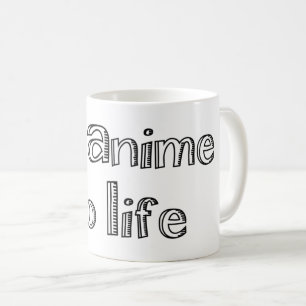 ingen anime ingen liv kaffemugg
