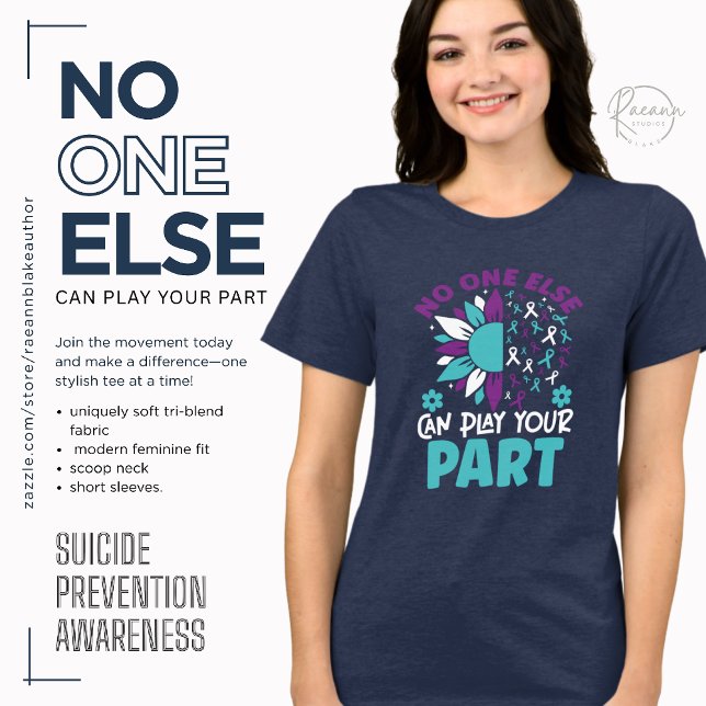 Ingen Annan Självmordsförebyggande Medvetenhet T Shirt (Skapare uppladdad)