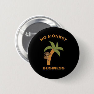 Ingen apkey Business Funny Zoo Jungle Animal Pun Knapp