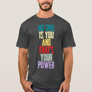 Ingen är du och den kraften 2 t shirt