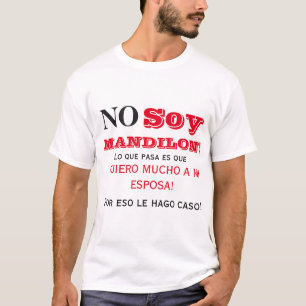 Ingen är en chef lång förkläde t shirt