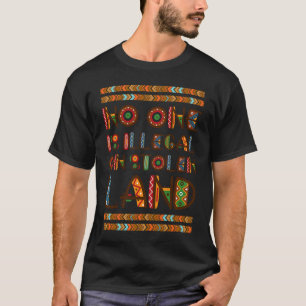 Ingen är olaglig på den stulna marken Indian T Shirt