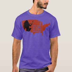 Ingen är olaglig på stenkolsmark i alla inhemska o t shirt
