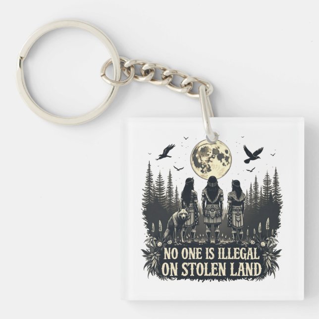 Ingen är olaglig på Stolen Land Native American I (Framsidan)