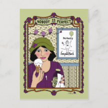 Ingen är Perfekt_A_ vykort