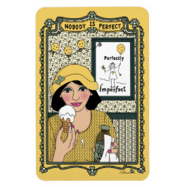 Ingen är Perfekt_C_4x6-kylmagnet Magnet