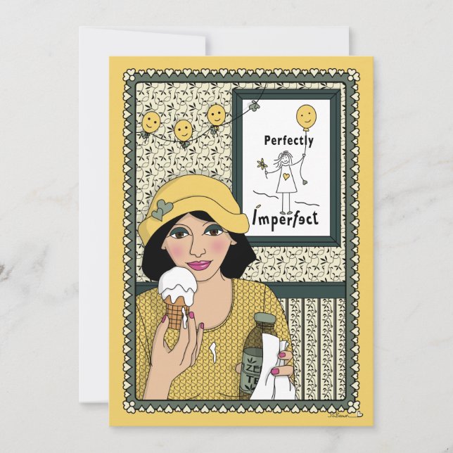 Ingen är Perfekt_C-platta kort 5"x7" (Framsida)