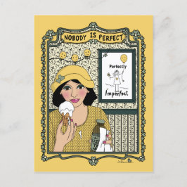 Ingen är Perfekt_C_ vykort