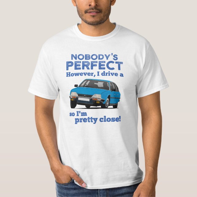 Ingen är perfekt CX GTi-19 car färg - T Shirt (Framsida)