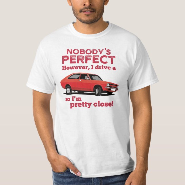 Ingen är perfekt, men.. Morris Marina Coupe T Shirt (Framsida)