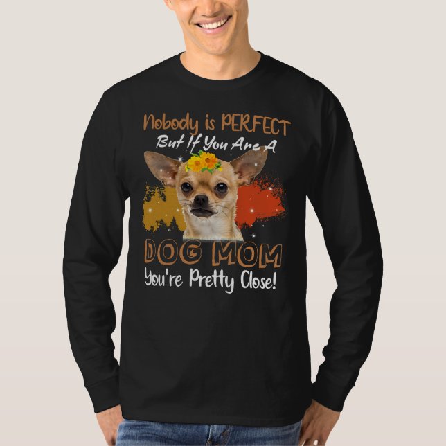 Ingen är Perfekt, men om du är Hund är du T Shirt (Framsida)