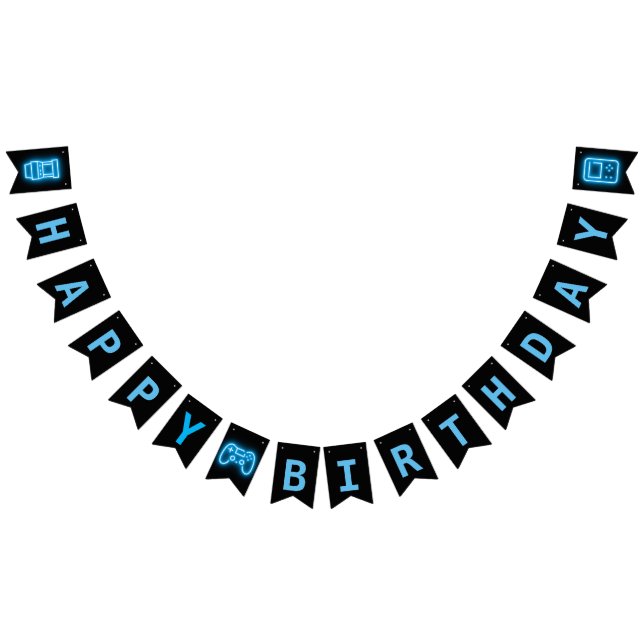 Ingen årsdag för videospel vimplar (Alla)