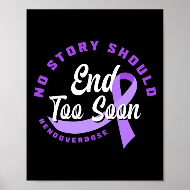 Ingen artikel ska sluta för snart sluta med överdo poster (Framsidan)