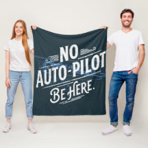 Ingen autopilot. Var här.