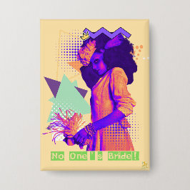 Ingen av de grå "självständiga Kärlek" gotiska kna Knapp